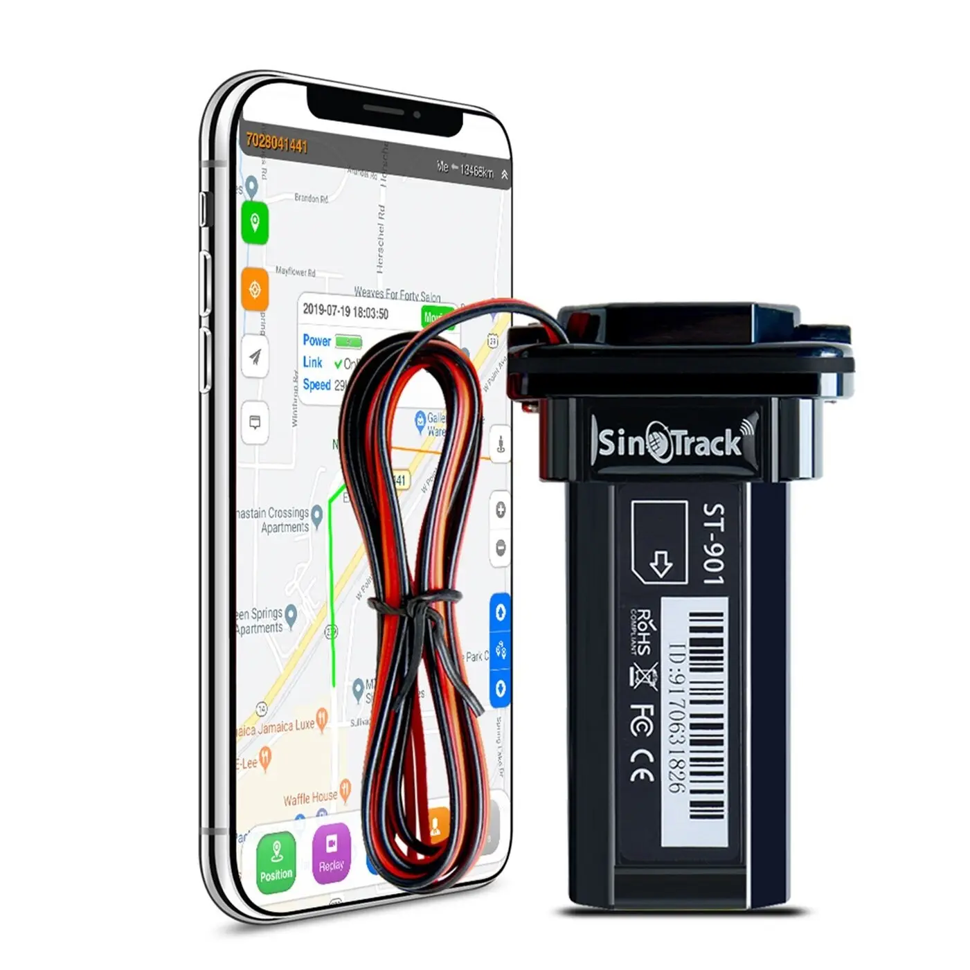 ST-901 Motorrad Anti-Diebstahl GPS Tracker Mit Android IOS APP