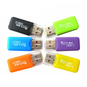 Portatile Mini USB 2.0 lettore di schede di memoria adattatore per l'installazione esterna per PC SD TF t-flash Computer portatile - Product Image 1