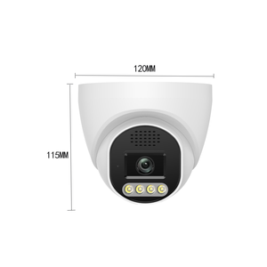 1年保修8MP IP PoE圆顶闭路电视摄像机，带夜视单向音频和存储卡存储选项 - Product Image 6