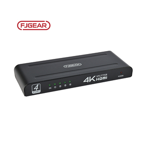 Divisor HDMI de 4 puertos Fjgear, 4 entradas, 2 salidas, 4K * 2K, 30 metros, 4 pantallas enchufables al mismo tiempo - Product Image 3