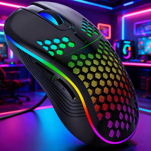 Hot Bán 6D 7200DPI Cảm Biến Quang Học RGB Đèn Nền Trò Chơi Chuột Ergonomic Chuột Chơi Game Không Dây Chuột Cho Game Thủ Máy Tính PC Chuột - Product Image 1