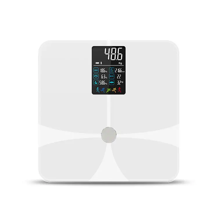 Hochpräzise Messung Smart Bluetooth Wiegen Fitness Gesundheits waage 180kg Digital Electronic Badezimmer Körperfett waage