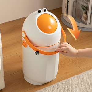 Lăn bìa loại Thùng rác có thể mềm đóng không mùi vòng bé tã Nhựa thùng rác Thùng tã nhựa bền vững Thùng rác - Product Image 1