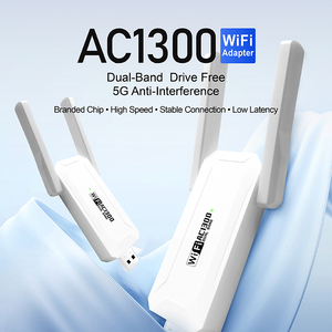 AC1300Mbps USB2.0/3.0 5GWiFi Adapter Wireless Network Card <strong>802.11a</strong>/g/n/ax/ac Dual-Band - Product Image 4