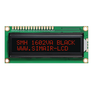 Módulo de pantalla de caracteres LCD1602 de grado de fábrica con interfaz serie/paralelo IIC, LCD negro de 5V - Product Image 3