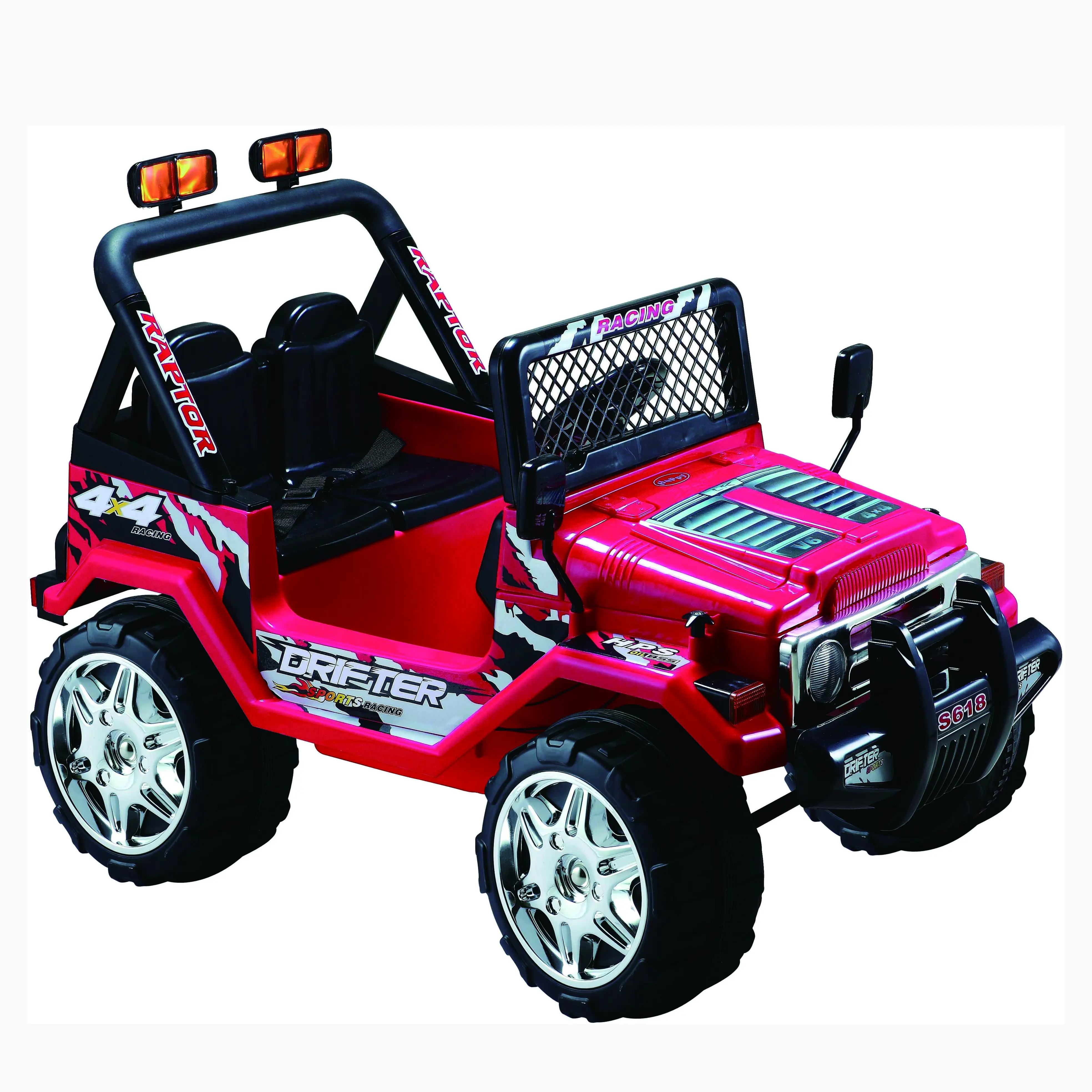 Carro de brinquedo para bebês 4 rodas com controle remoto, 4x4 barato 2 lugares 12v, passeio elétrico, carro para crianças, a dirigir