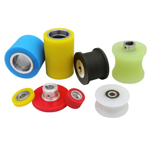 Custom PU <strong>Roller</strong> Polyurethane Wheel Hardness Optional Silicone Rubber <strong>Roller</strong> Wheel with Moulding Processing Service