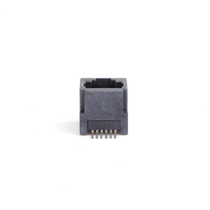 PCB dayanağı 6P6C 90 derece kadın RJ11 RJ12 bağlayıcı 8pin connecteur rj45 konektörü dişi konnektör 4P4C RJ11 RJ12 Jack prizler - Product Image 3