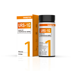 Diagnostic à domicile Surveillance du diabète, Bandelettes de <span class=keywords><strong>test</strong></span> de <span class=keywords><strong>glucose</strong></span> urinaire pour URS-1G d'autosurveillance - Product Image 6
