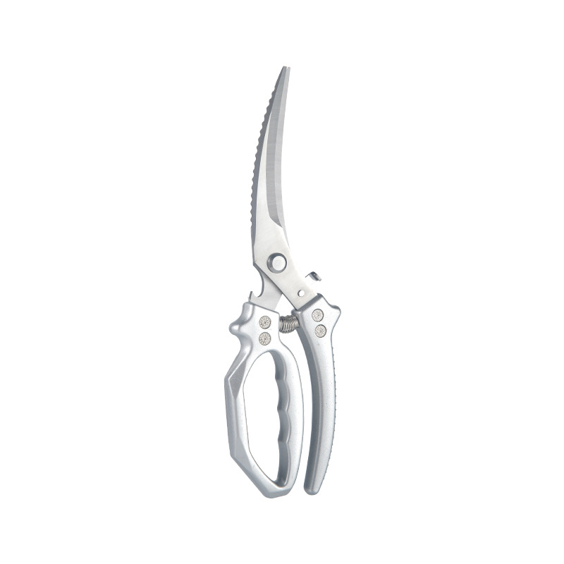Silver barbecue scissors