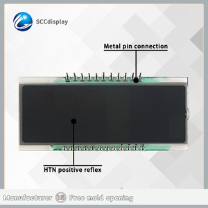 Custom 7 segmento HTN negativo Display a colori modulo SJXDGN031 schermo LCD a basso consumo energetico - Product Image 3