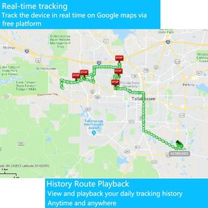 SinoTrack, instalación oculta de tamaño pequeño, fácil de usar, rastreador GPS OBDii 4G con aplicación de sistema de software web gratuito