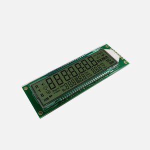 3.3v nach segment energie meter lcd 7 segment lcd display mit weiß LED hintergrundbeleuchtung SPI serielle HT621 fahrer IC