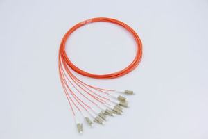 12 Core SC/UPC fibra Pigtail cavo ottico, modalità singola 9/125μm, LSZH , 5G 4G 3G di rete (lunghezza personalizzata) - Product Image 6