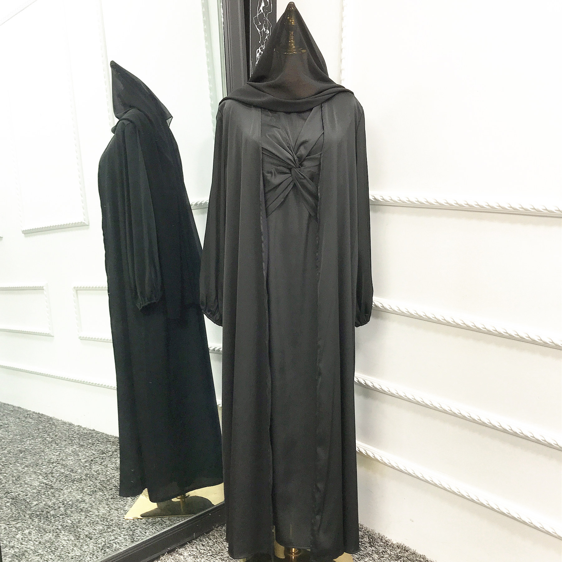 Black with hijab