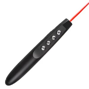 Presentatore di Power Point Wireless 2.4G Wireless penna Presenter Usb luce rossa Usb puntatore Laser presentazione Clicker - Product Image 2