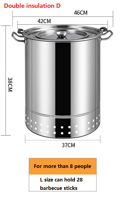 silver 28 sticks Double insulation