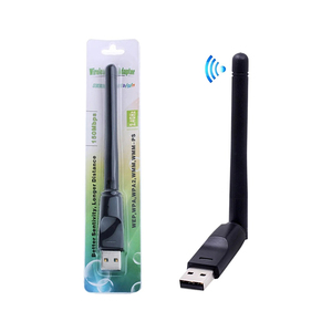 150Mbps RTL8188ミニUSBWiFiアダプター2.4GHzワイヤレスネットワークカード802.11b/g/nWiFiレシーバーLANドングルセットトップボックス8188用