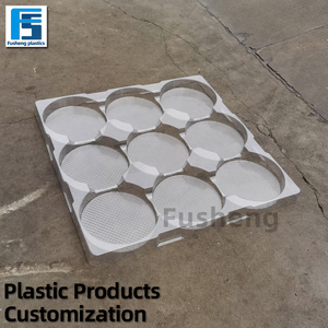 Plastic Products Manufacturer Custom Transparent Vacuum Forming Recyclable Turnover <strong>Tray</strong> <strong>Thermoforming</strong> Shell Blister <strong>Packaging</strong>