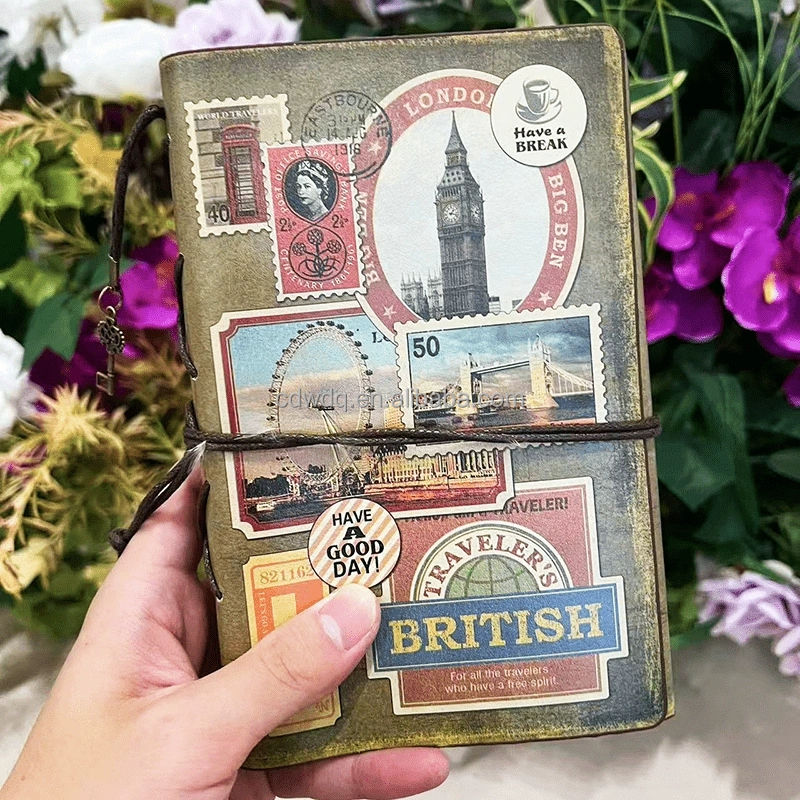 marron Deux papillons-A1478