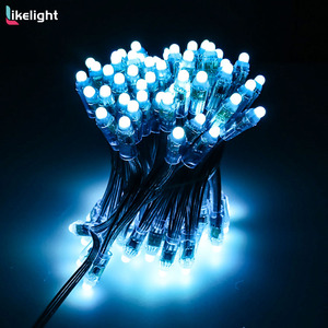 DC12V 50pcs/<strong>string</strong> Waterproof Full Color GS8208 12mm IP68 Bullet LED PIXEL Light for Christmas Decoration LED <strong>String</strong> Light - Product Image 5
