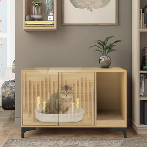 Jubinatural Hot Người Bán Phổ Đa Cấp Trong Nhà Leo Núi Khung Rắn Gỗ Thân Thiện Với Môi Quadrate Mèo Mèo Hộp Phụ Kiện - Product Image 1