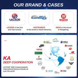 Lecede özel açık su geçirmez sabit ön bakım reklam iş işareti Billboard işaret panosu <span class=keywords><strong>Led</strong></span> ekran