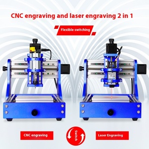 TEBAK JY-06 portatile Mini CNC Full Metal Frame Desktop legno 3 assi 1310 Router di programmazione e incisione Laser macchina da taglio - Product Image 2