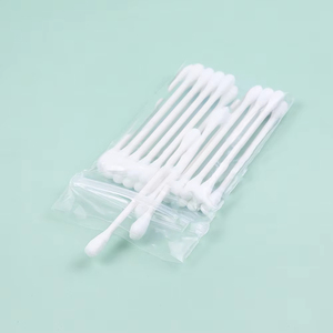 Dùng Một Lần 20Pcs Mềm Mại Và Thoải Mái Bông Gạc Với Gậy Giấy Và Túi Sản Phẩm Vệ Sinh - Product Image 4