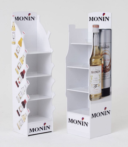 Custom Design Boden stehend POP Karton hängen Produkt Display Papier haken Display mit LCD-Bildschirm für Verkaufs förderung - Product Image 2