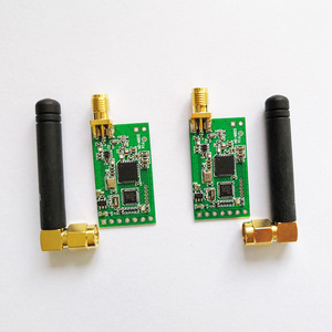 1ペア小型低出力高速LoRaワイヤレス433MHz RFトランスミッタ受信機モジュール - Product Image 3