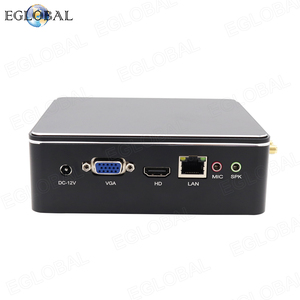 EGlobal Mini-PC Intel Haswell 22nm Dual Core Intel Core I3-4005U 1,7 GHz CPU Dual Display DDR3 Industrie lüfter-Verfügbar AU CN EU - Product Image 1
