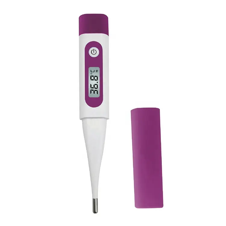 Termómetro digital basal clínico para adultos y bebés, medidor de temperatura oral, axila, rectal, CE