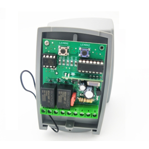 Receptor de control remoto RF para puerta de garaje/puerta 433,92 Mhz Receptor de código rodante Receptor universal de 2 canales - Product Image 1