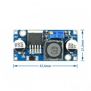 LM2596 DC-DC adım-aşağı güç kaynağı modülü 3A ayarlanabilir adım-aşağı modülü LM2596S voltaj regülatörü 24V 12V 5V 3V arduino için