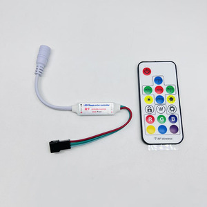 WS2811 Controller RF-adressierbare RGB-IC-LED-Fernbedienung Timer-Funktion RGBIC-LED-Streifens teuerung Pixel String Light Strip