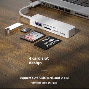 3.0 ad alta velocità USB All-In-One tipo-C Multi-funzione lettore di schede nuovo quattro In uno convertitore di interfaccia esterna per schede TF MS SD - Product Image 2
