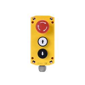 Scatola di commutazione impermeabile elettrica della scatola di controllo del pulsante di XDL75-JB364P 3 fori - Product Image 1
