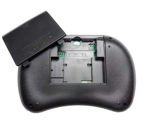 Teclado I8 retroiluminado inglés ruso español Air Mouse 2,4 GHz Touchpad teclado inalámbrico de mano para Tv Box Android X96 - Product Image 3