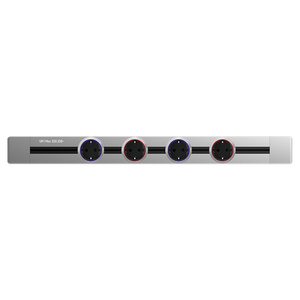 Flexible Power Rail <strong>System</strong> with LED Light Smart Office Desktop Wall Mounted&amp;<strong>Embedded</strong> Power Track Socket - Product Image 6