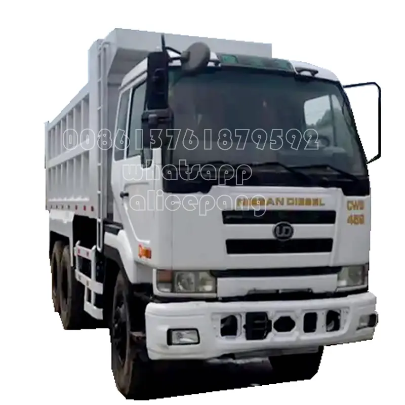 17m3 ,20m3 ,25ton 30ton 대형 트럭 일본 사용 닛산 덤프 트럭