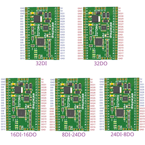 DC 5V 12V 24V 32CH RS485 2.54毫米引脚核心板Modbus Rtu输入输出控制PLC HMI远程IO扩展板R4IOJ32 - Product Image 3