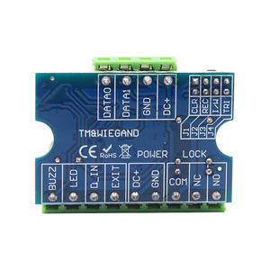 Controlador de control de acceso de doble frecuencia 125K/13,56 M con 1000 usuarios Wiegand 26/44 - Product Image 5