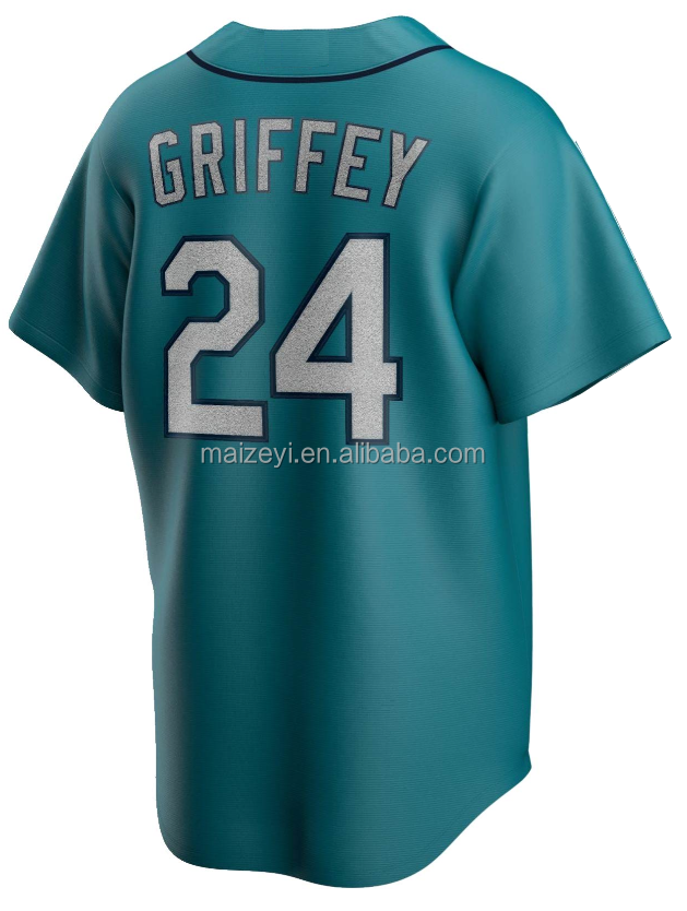 #24 Ken Griffey Jr. Aqua
