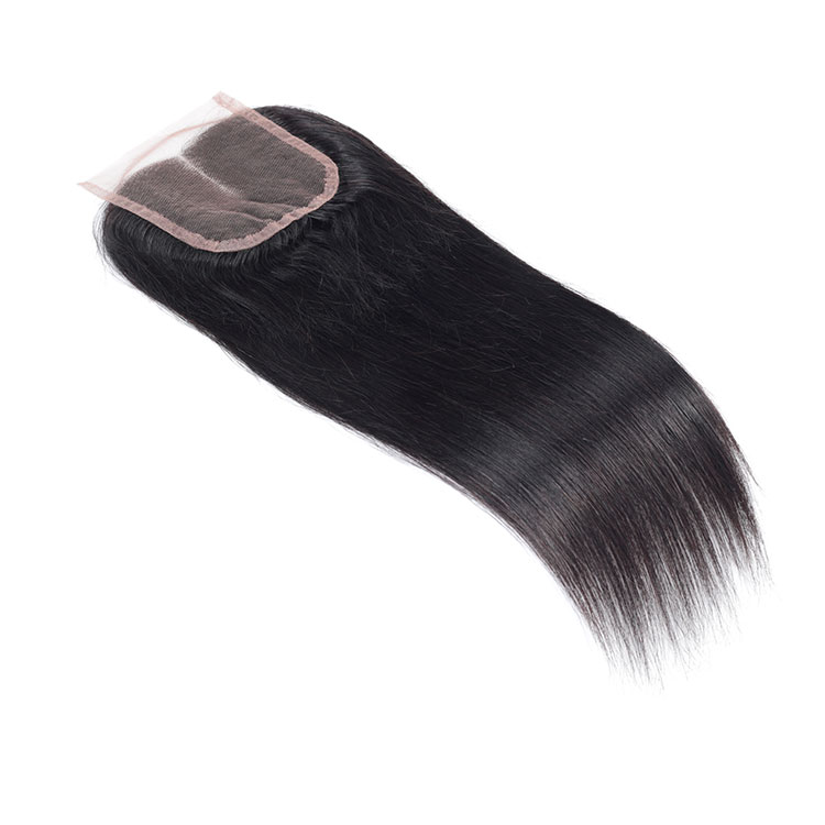 Fermeture de cheveux humains