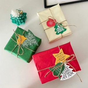 Dayanıklı noel şenlikli karton hediye paketleme yeniden kullanılabilir el kollu kutu kurumsal etkinlikler için sünger kaplı - Product Image 1