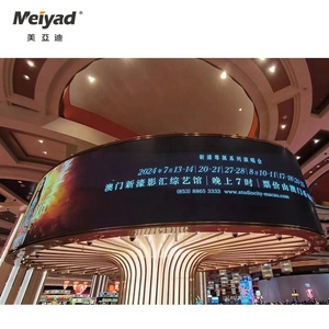 Panel de vídeo Full HD para publicidad en interiores, pantalla LED flexible P2.5LED, pantalla LED flexible vertical suave - Product Image 6