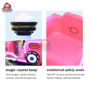 Sikke işletilen iki koltuk döner parça tren oyun alanı ticari eğlence makinesi çocuklar için - Product Image 5