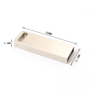 Anahtarlıklar ile 128MB 256MB 64gb USB Flash sürücü şık Metal USB 2.0 başparmak sürücüler Memory Stick - Product Image 1