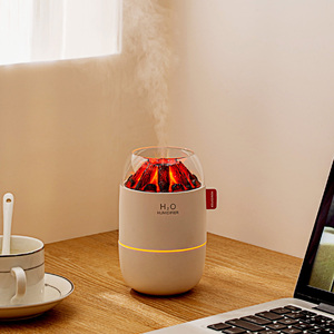เครื่องกระจายกลิ่นหอมภูเขาไฟแบบอัลตราโซนิก พ่นไอน้ำเย็น พกพาสะดวก พร้อมไฟกลางคืน สำหรับรถยนต์ โรงแรม บ้าน สำนักงาน ของขวัญ - Product Image 6